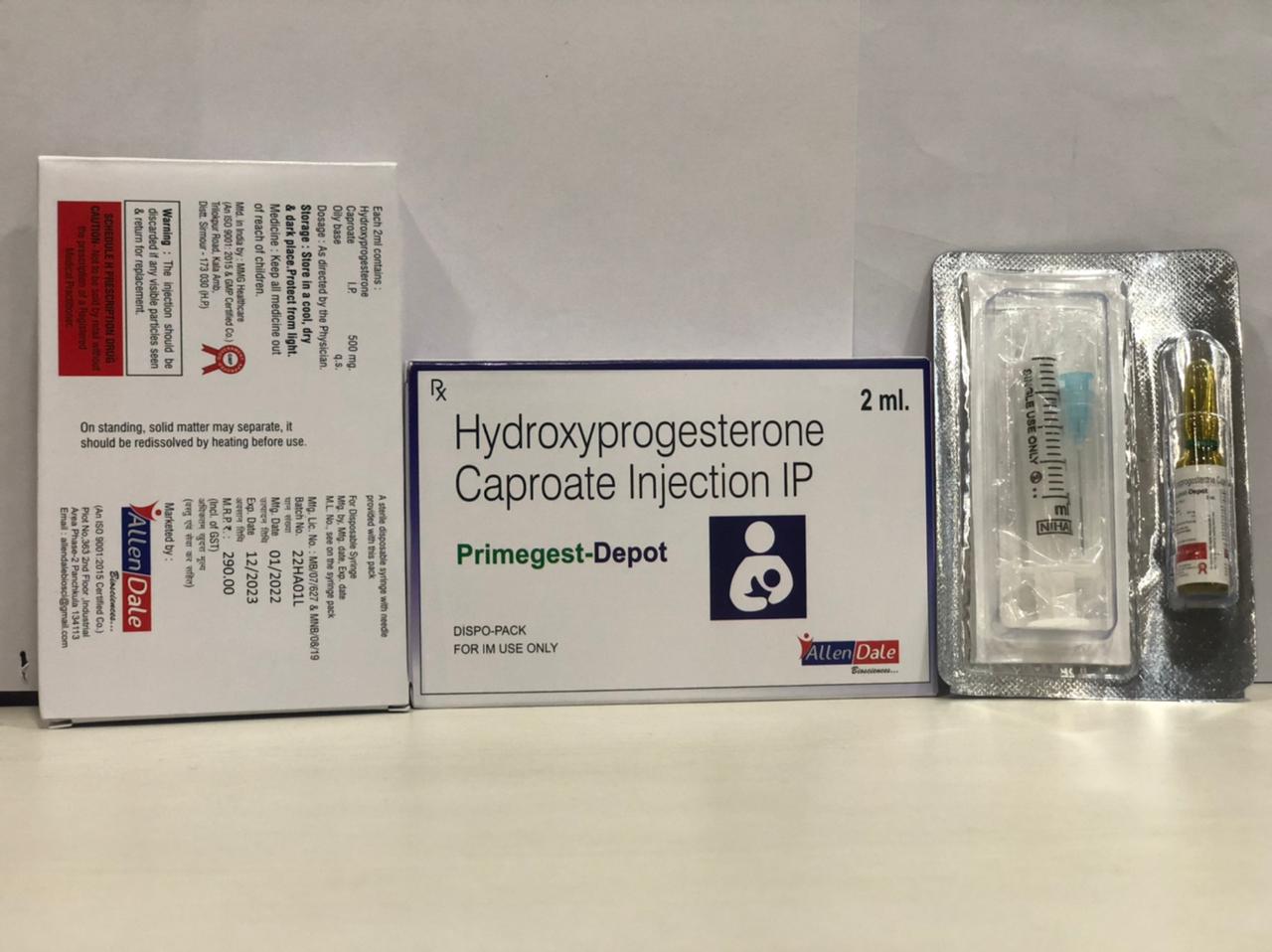 PRIMEGEST-DEPOT INJECTION